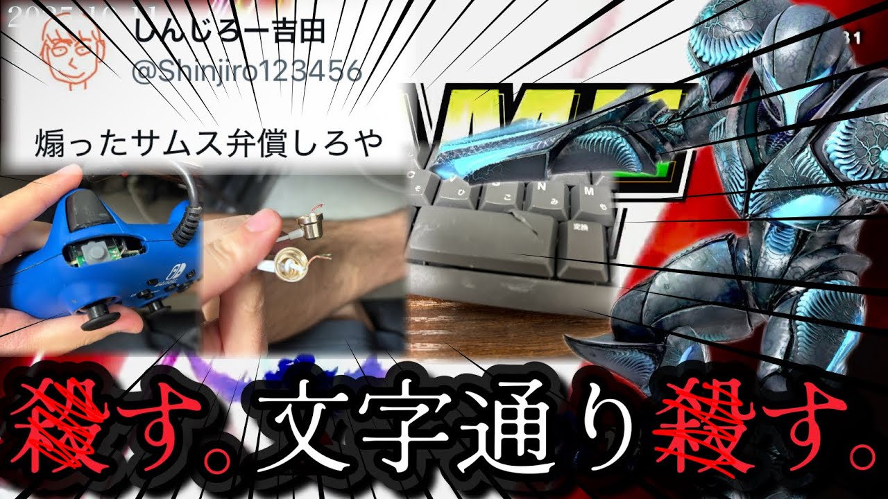 【2025.10.11】過度なストレスで心が壊れた男の実態【作業用/しんじろー吉田/スマブラ】