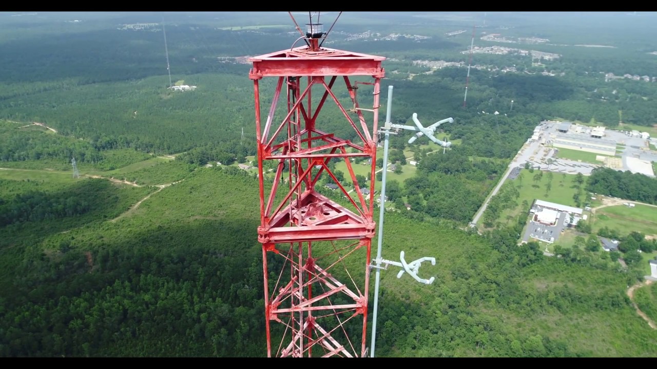Power 88 radio tower inspection