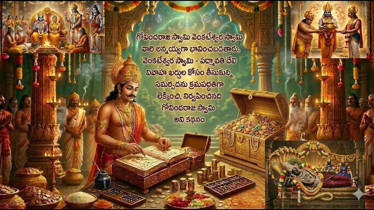 శ్రీ గోవిందరాజ స్వామి - శ్రీ వెంకటేశ్వర స్వామి కథ పాట |శ్రీ వెంకటేశ్వర స్వామి భక్తి పాట | భక్తి పాట
