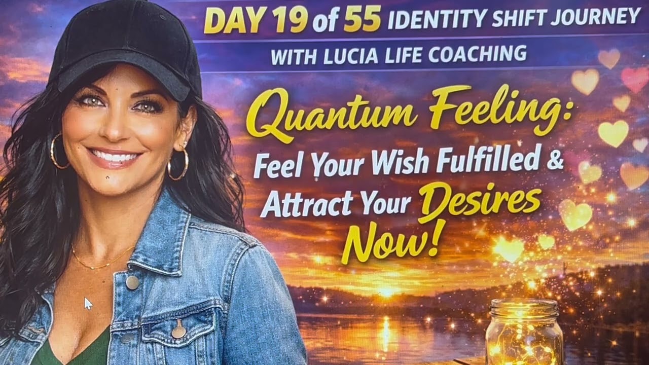 Feel Your Wish Fulfilled DAILY & Watch It Manifest | Day 19 Quantum Leap (Joe Dispenza) w/Lucia Life