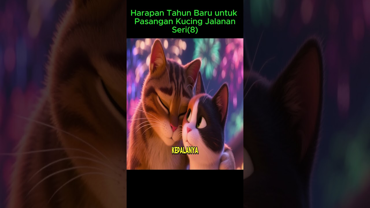 Harapan Tahun Baru untuk Pasangan Kucing Jalanan Seri(8)