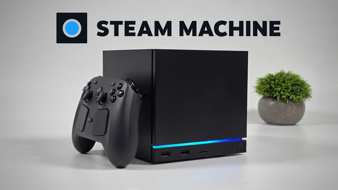 Steam Machine Hands-On First Look! It's Finally Here