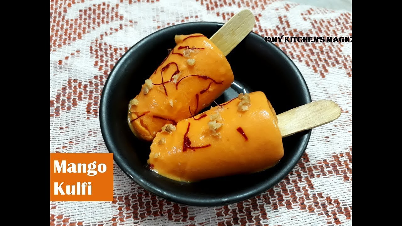 MANGO KULFI || NO COOK-NO FIRE  KULFI WITHOUT SUGAR || DESSERT RECIPE