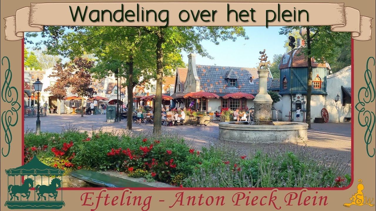 [#Efteling] Een wandeling over het Anton Pieckplein