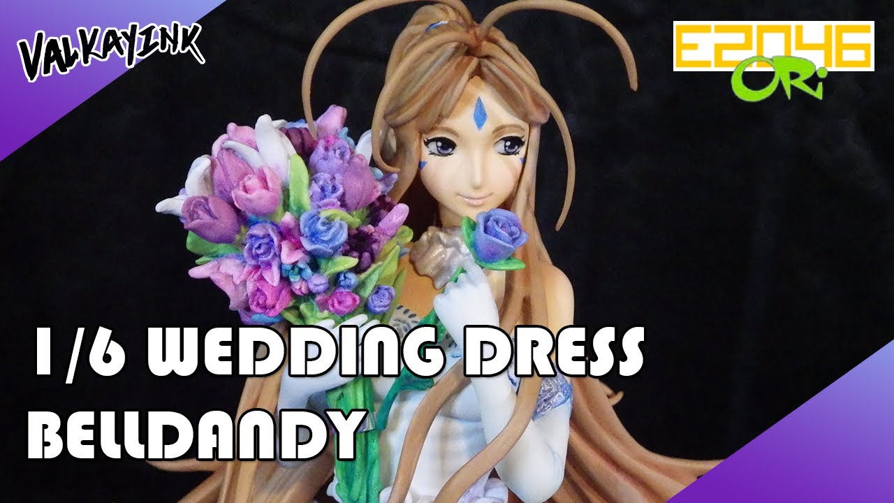 Wedding Dress Belldandy Garage Kit