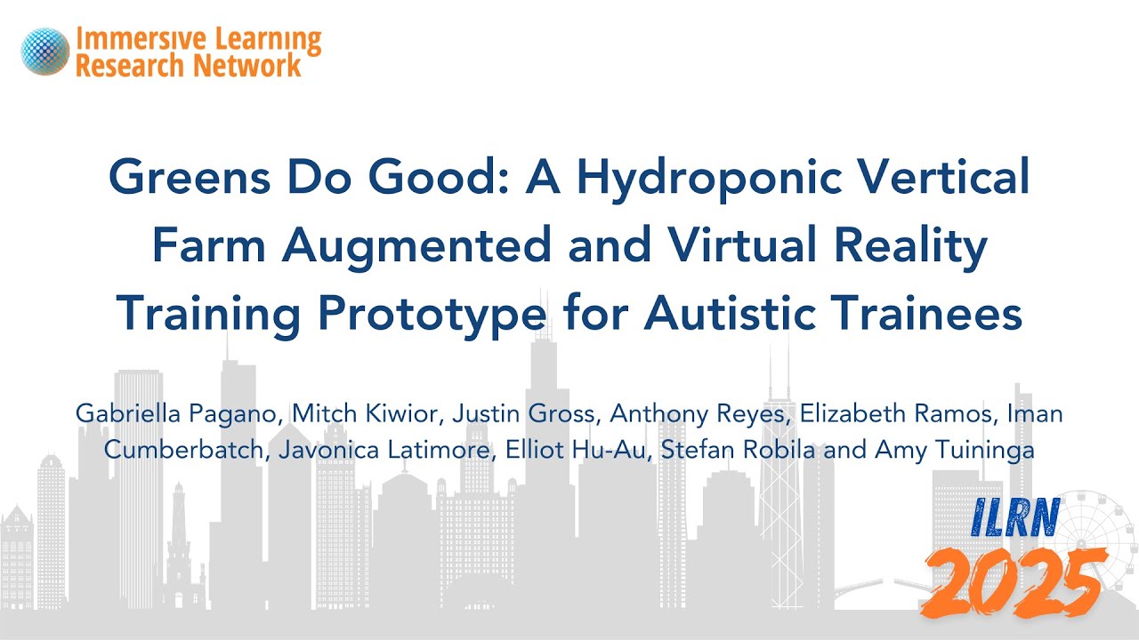 Greens Do Good: A Hydroponic Vertical Farm Augmented and Virtual Reality Training Prototype