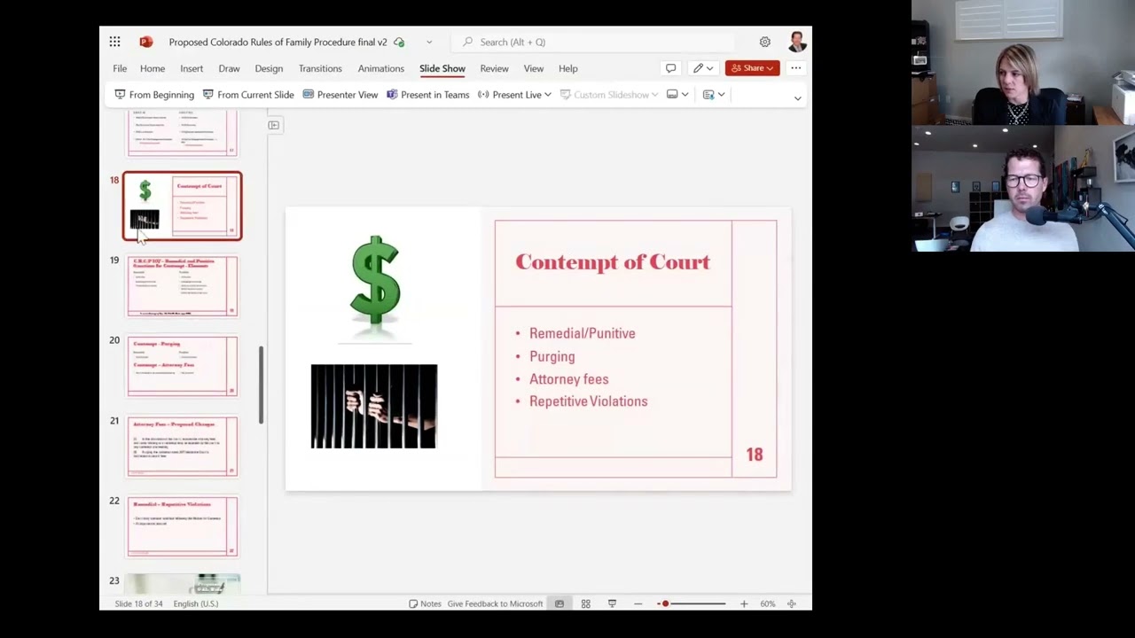 C.R.C.P. Overhaul: Practical Impacts on Divorce, APR, and Post-Decree Practice Video