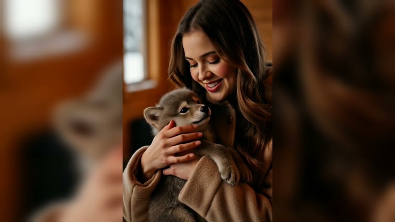 “She Helped a Wolf Family… What Came Back Was Beautiful ❤️”#video 