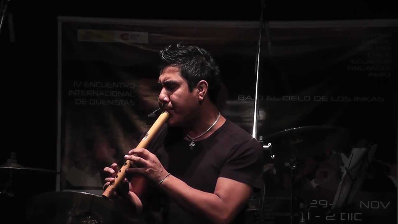 CHECHO - QUENA IV ENCUENTRO DE QUENISTAS (Libertango, Condor Pasa, Cafe Cubano, How Insensitive).