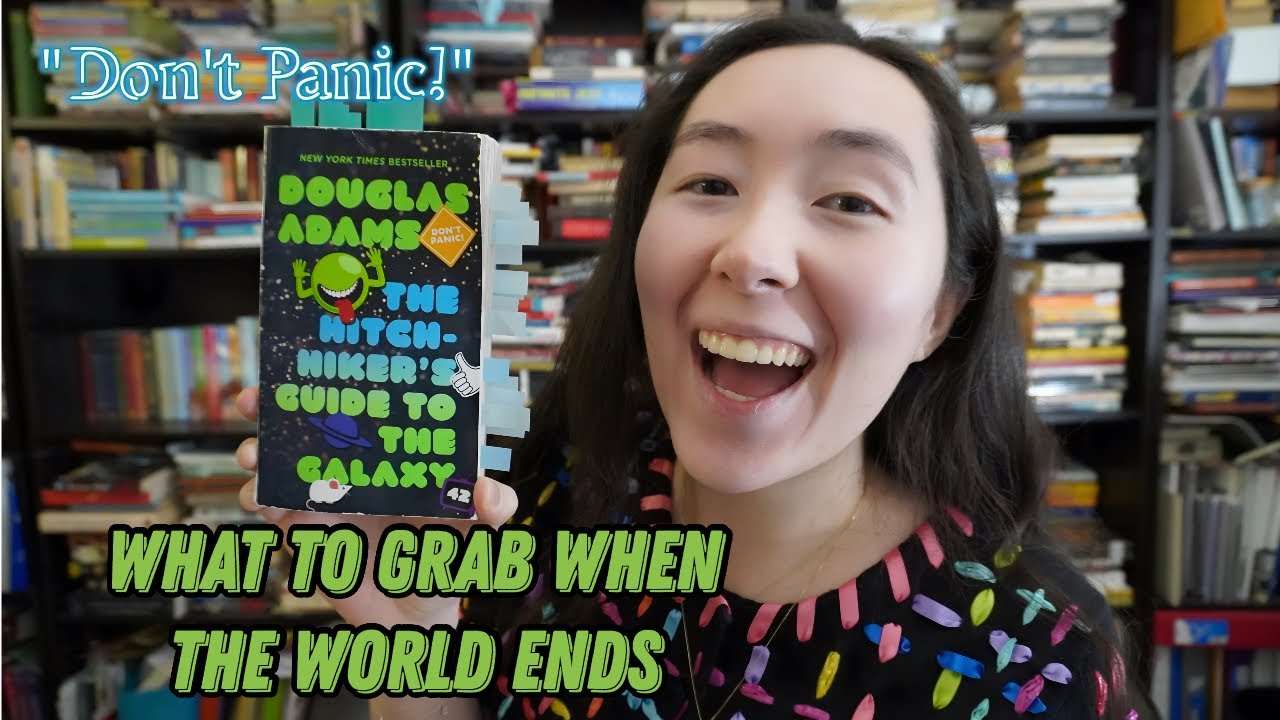 What To Grab When The World Ends | The Hitchhiker's Guide to The Galaxy by Douglas Adams Book Review