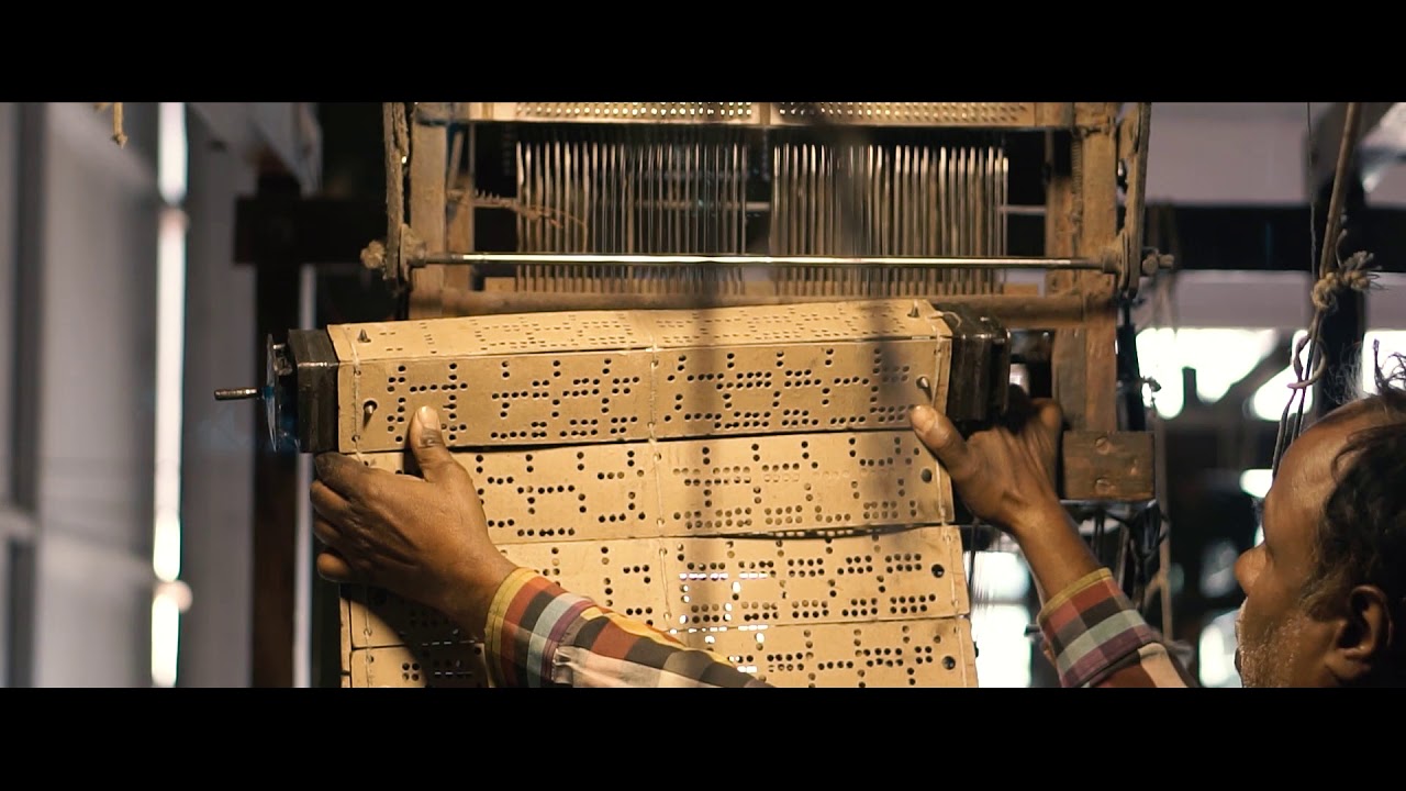 How it's made : Pashmina using 200 years old Jacquard Loom tech( Forefather of Modern day Computer)