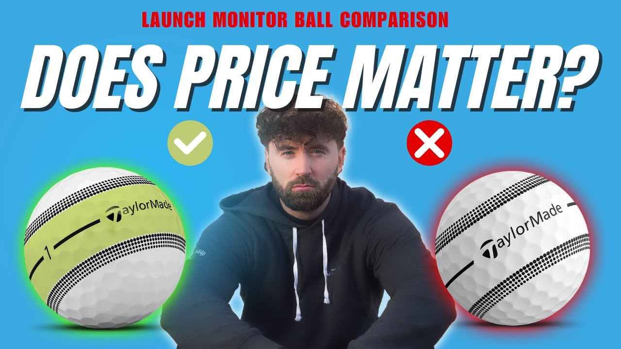 TaylorMade Tour Response Stripe (2025) vs TaylorMade TP5x Golf Ball Comparison