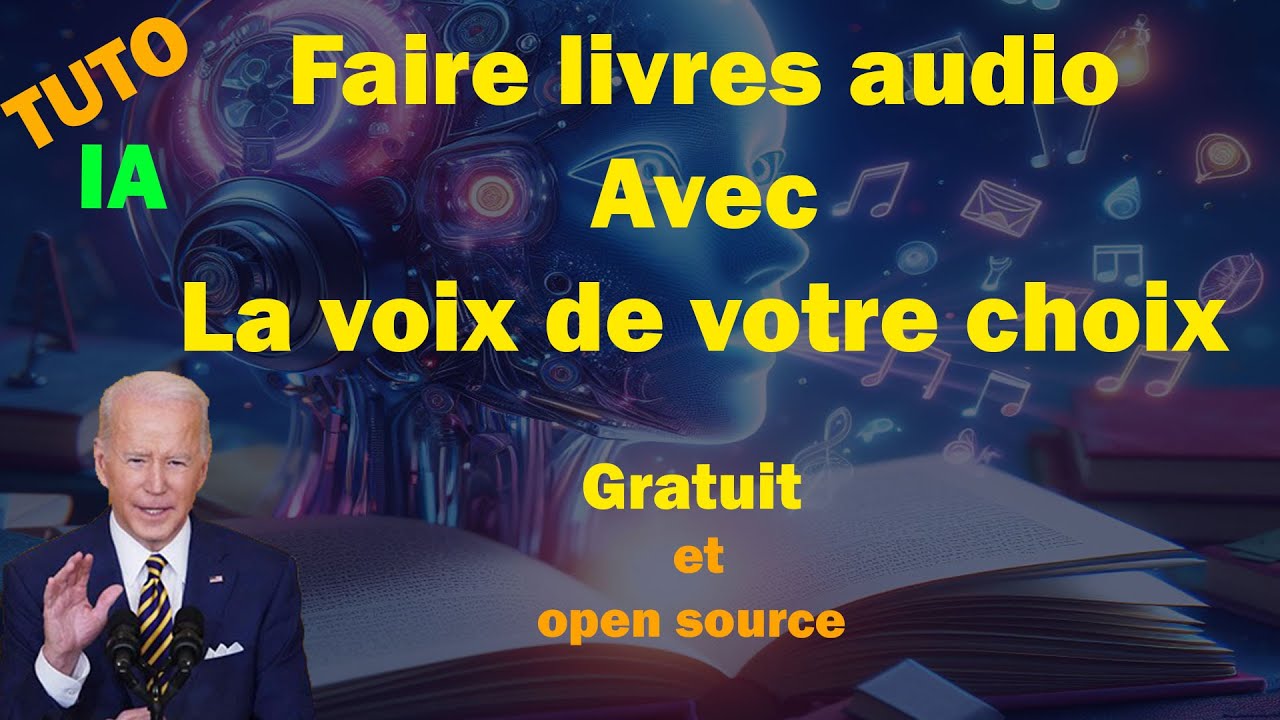Faire vos livres audio avec l’IA : Votre voix, votre choix !