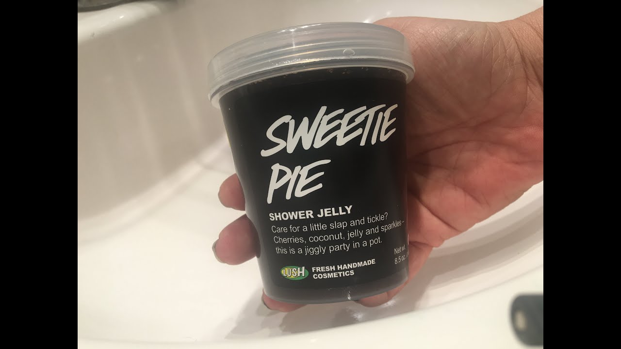 Lush 'Sweetie Pie' shower jelly