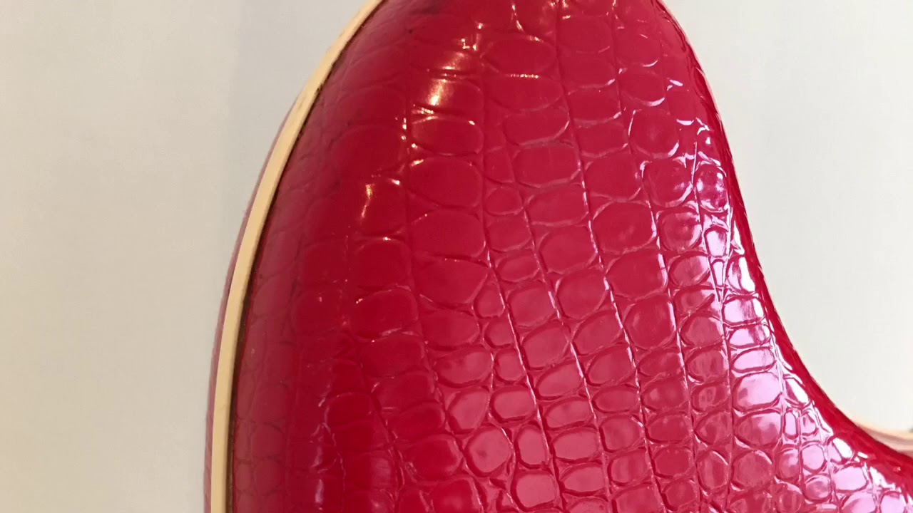 Vintage H&ouml;fner 164 Galaxy Guitar Gitarre red croco vinyl