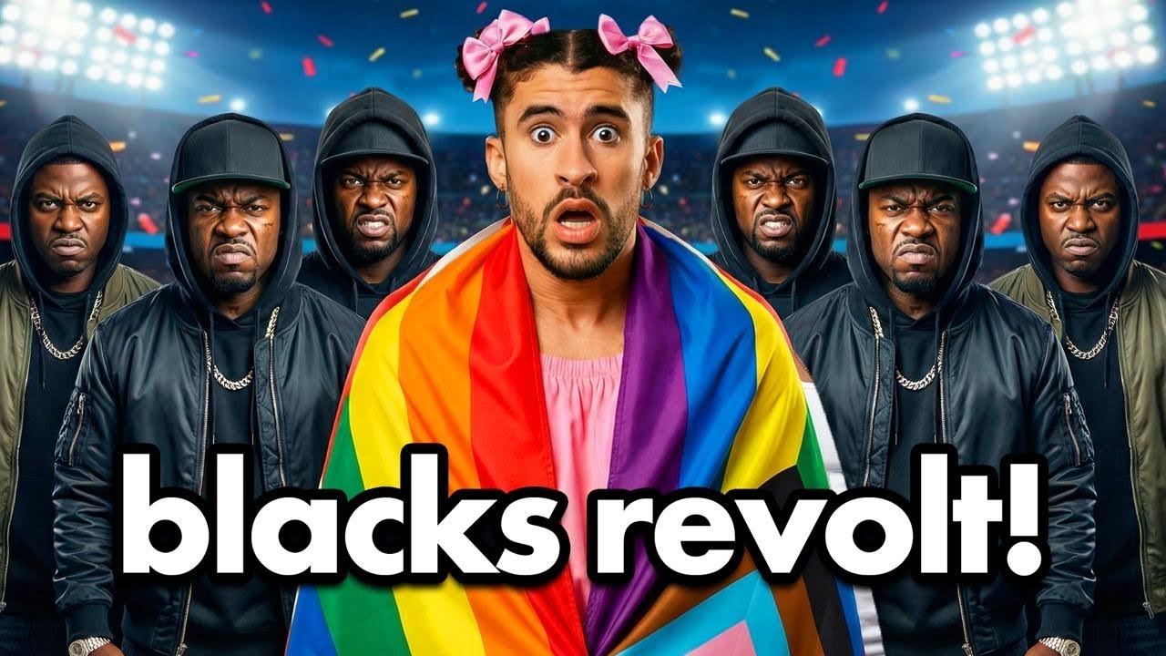 Black Americans are PISSED at the NFL, Bad Bunny…