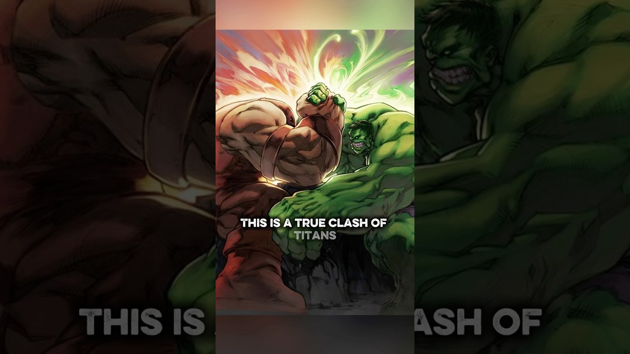 HULK VS JUGGERNAUT👊 WHO WINS? #hulk #marvel #marvelcomics