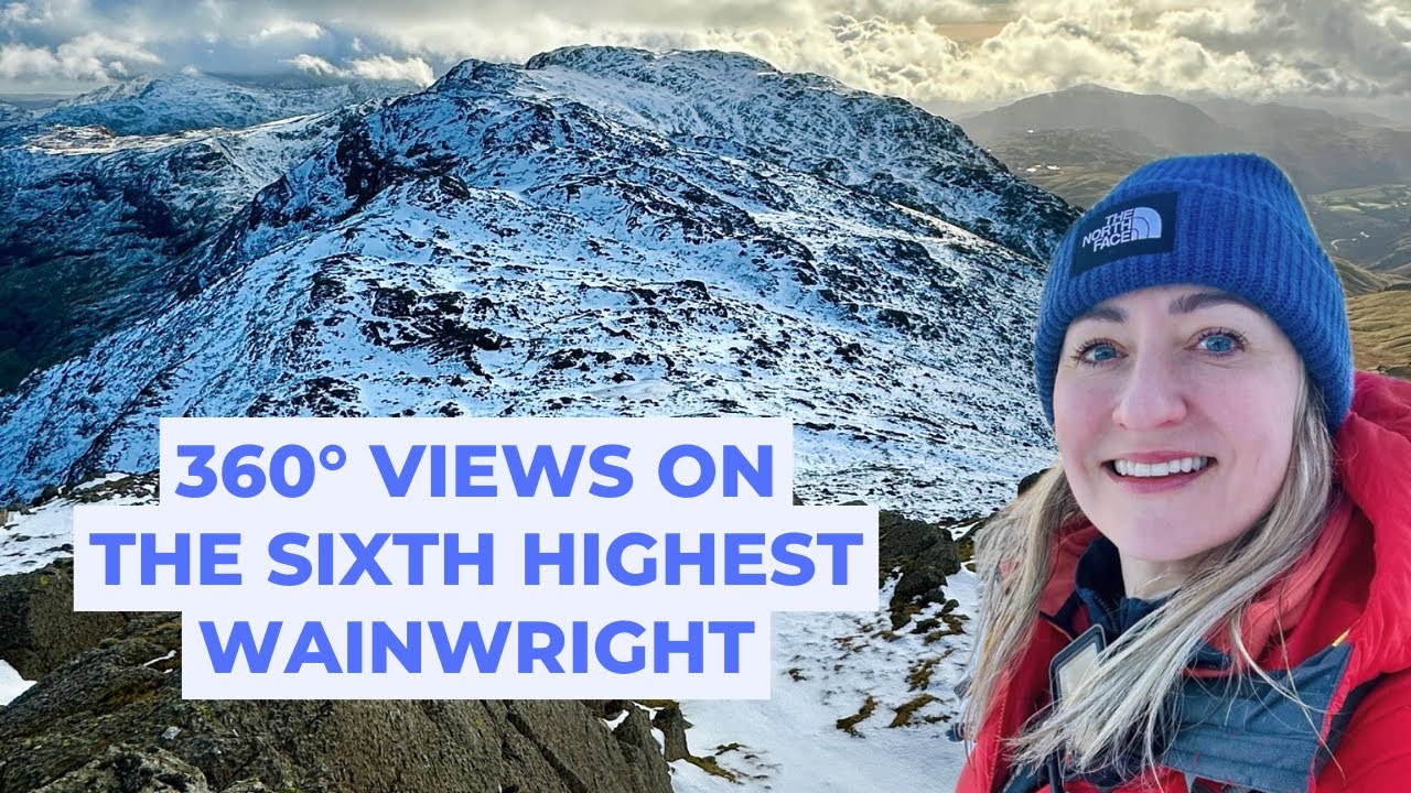 360° views from Bowfell & Crinkle Crags | A Lake District Hike