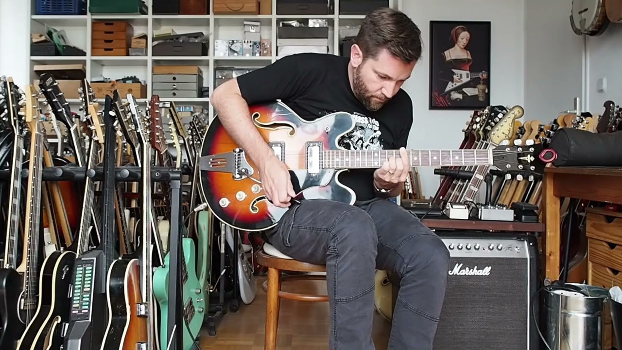 Höfner Thinline 4572(ii) guitar 1969/1970