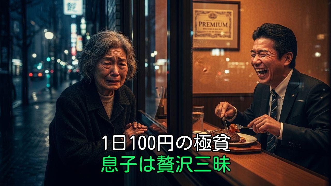 月20万の年金が消えた…餓死寸前の母を捨て贅沢する息子の末路