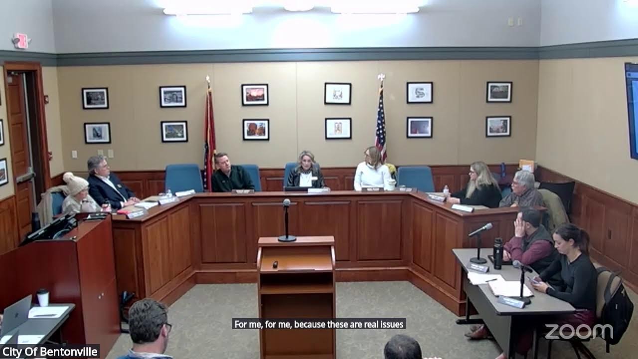 Bentonville Combined Committee of the Whole and  City Council Meeting - 4th Tuesday of the Month