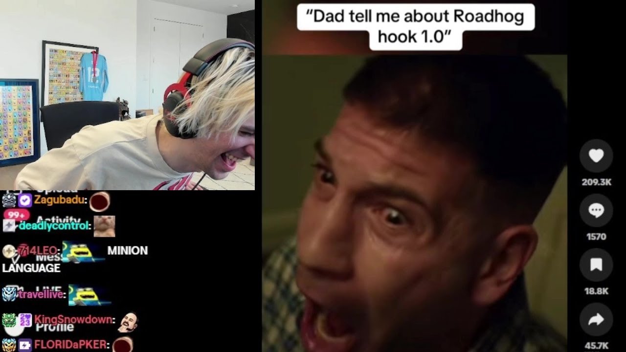 xQc Can't Stop Laughing at 