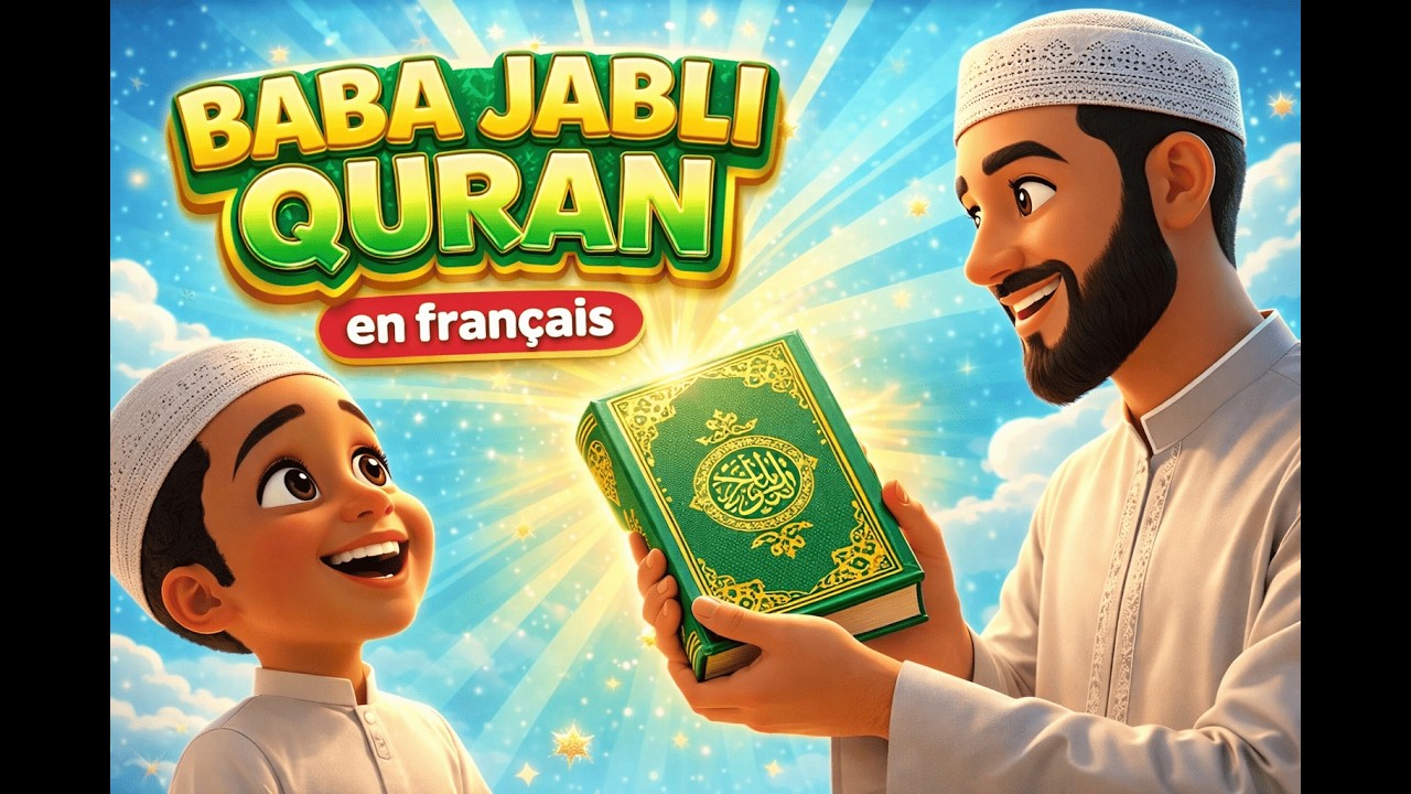 📖 BABA JABLI QURAN (en français) | Baba m’a donné un Coran 🎵 Chanson islamique pour enfants