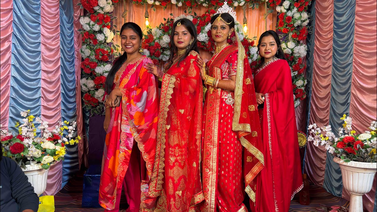 বান্ধবীর বিবাহ পর্ব ২ ।।অনেক মজা আনন্দ করলাম ।।#BeautiiMondal #minivlog #bandhobirbiye 