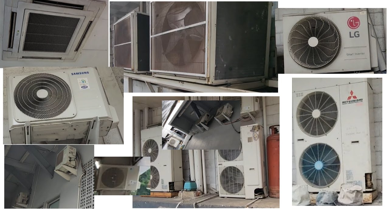 Air Conditioner Heaven! Many McQuay, Mitsubishi, and other units!