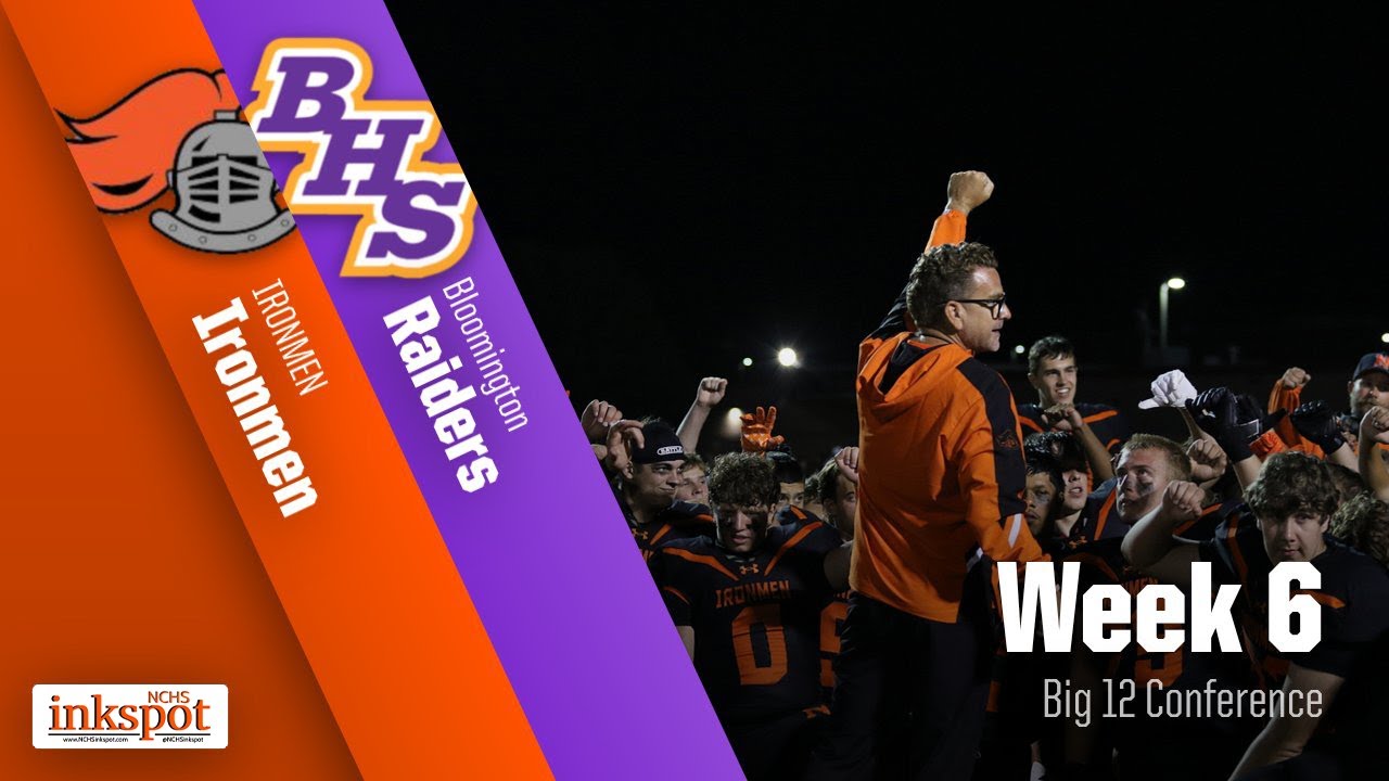 Normal Community Ironmen football vs. the Bloomington High School Raiders