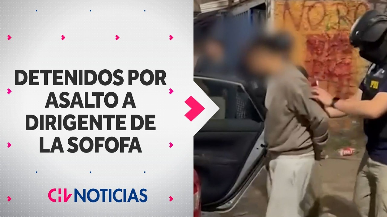 Capturan a delincuentes que asaltaron a vicepresidente de la Sofofa: Huellas dactilares fueron clave