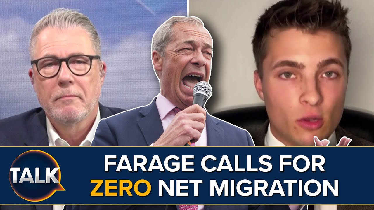 &ldquo;Move In Right Direction!&rdquo; Nigel Farage Pledges Net Zero Migration