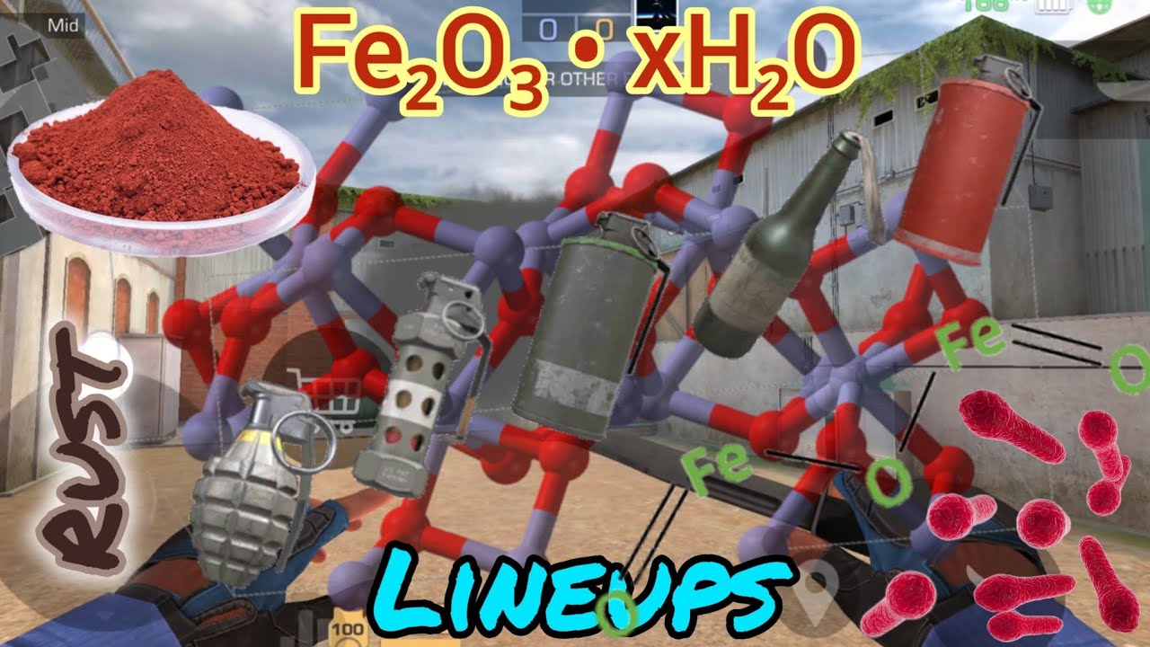 'Rust' lineups that'll hopefully give your enemies tetanus | Standoff 2