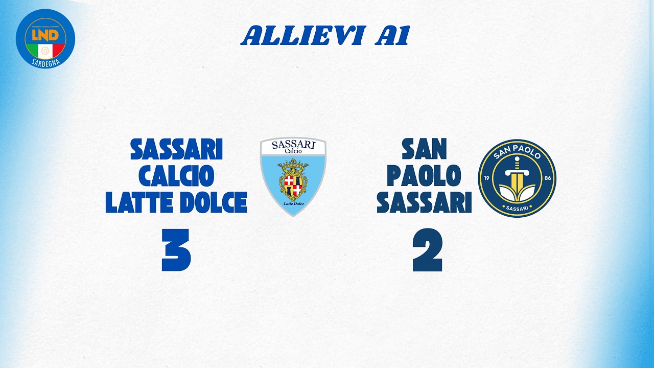 Highlights Sassari Calcio Latte Dolce - San Paolo Sassari