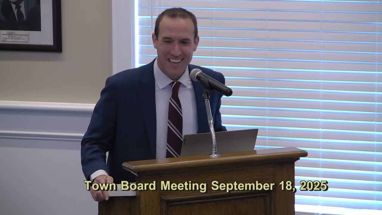 Town Board Meeting 9/18/2025