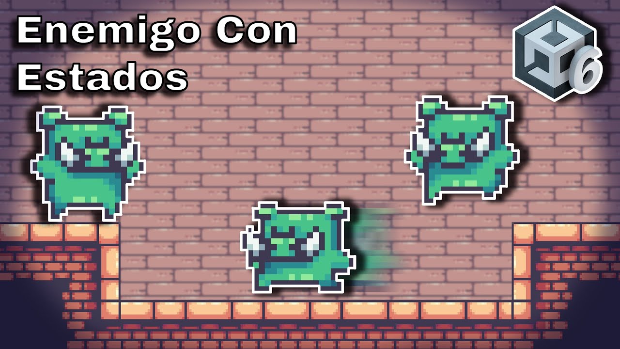 Cómo crear un enemigo en Unity (Patrullaje, Comportamientos y Máquina de estados)