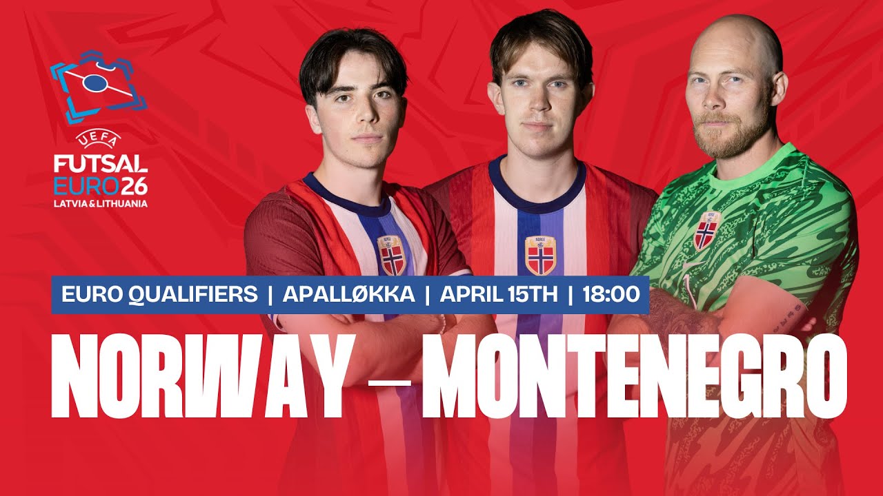 Futsal EURO 2026 Qualifiers: Norway - Montenegro
