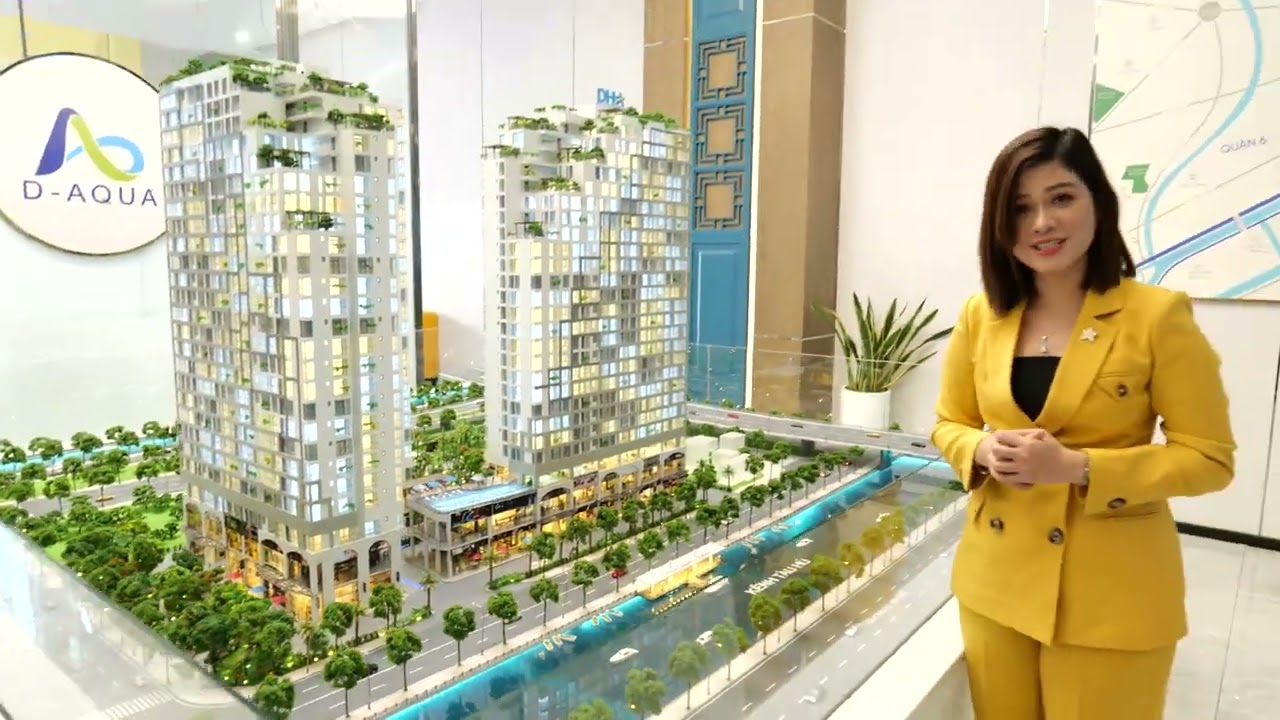 Review nhà mẫu căn hộ dự án D-Aqua Quận 8