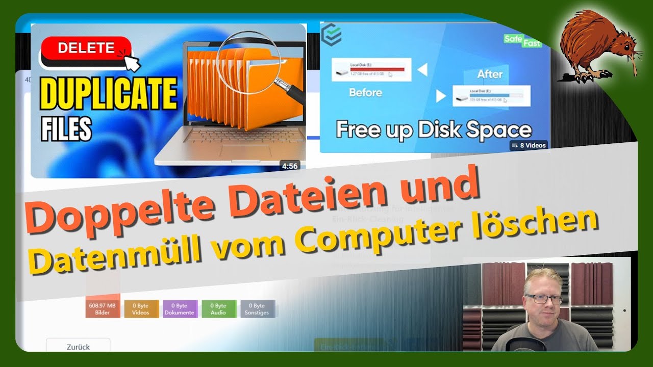 Doppelte Dateien entdecken & Datenmüll entfernen in wenigen Minuten