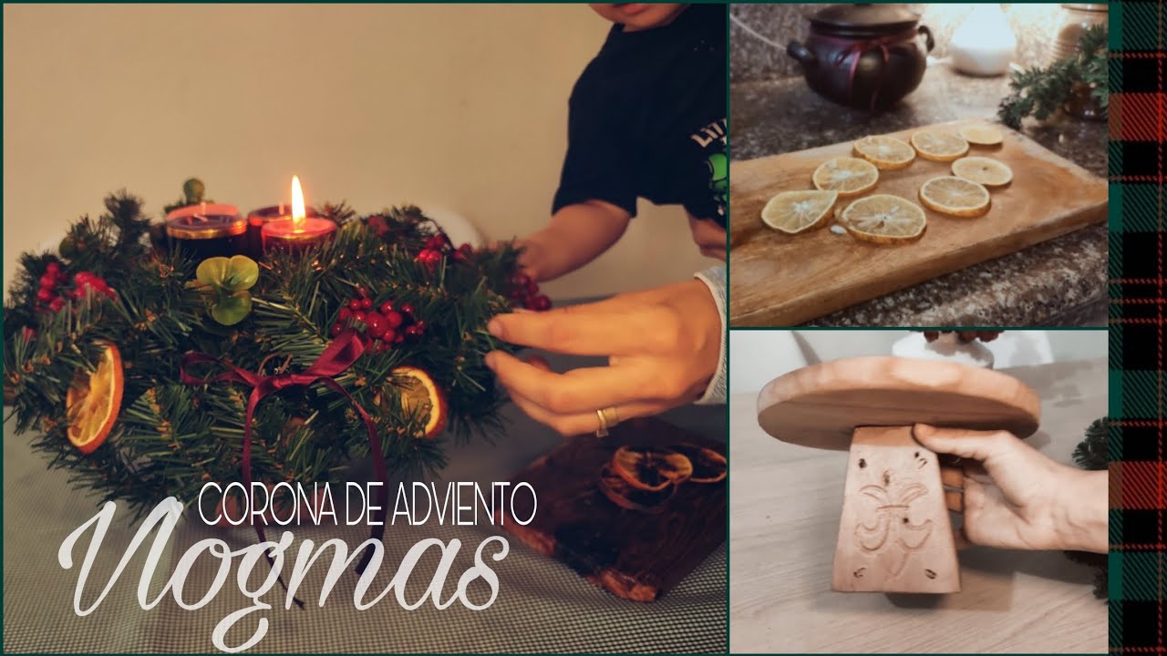 Adviento en casa✨| Decoración con materiales simples y madera reciclada DIY| Navidad 2025