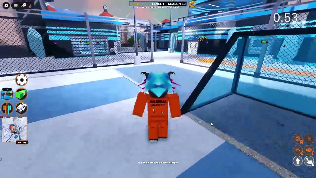 jailbreak escape speedrun/джейлбрейд побег спидран