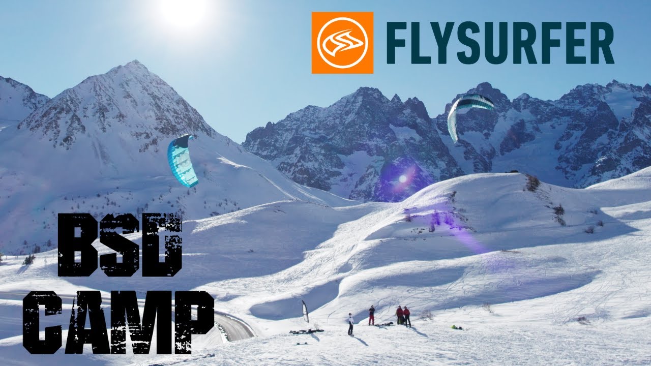 SNOWKITE au BSD Camp avec FLYSURFER / Col du Lautaret (15-22 January 2022)