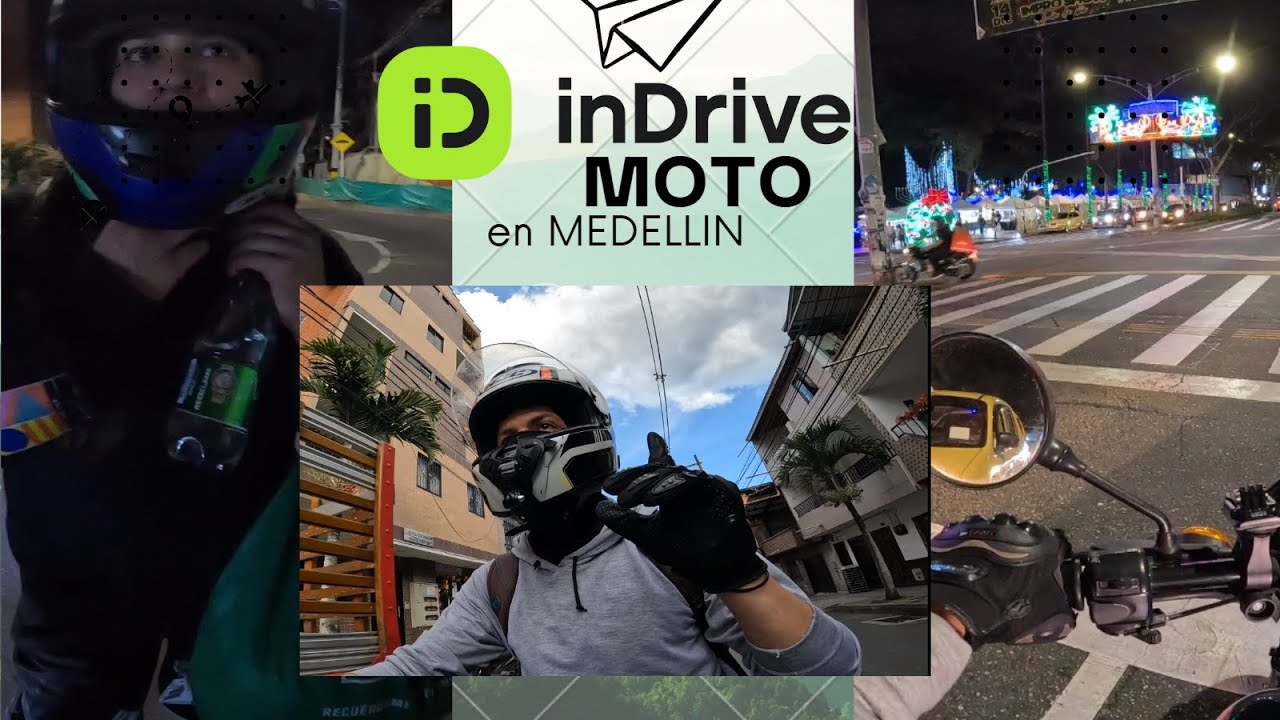 UNA aplicacion  INSEGURA??😰😰InDRIVER MOTO en MEDELLIN #bike #medellin #youtube #motovlog #viral