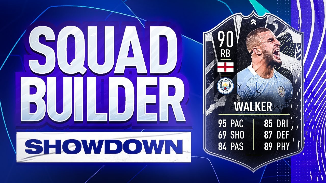 Fifa 21 Squad Builder Showdown!!! CHAMPIONS LEAGUE FINAL SHOWDOWN KYLE WALKER!!!