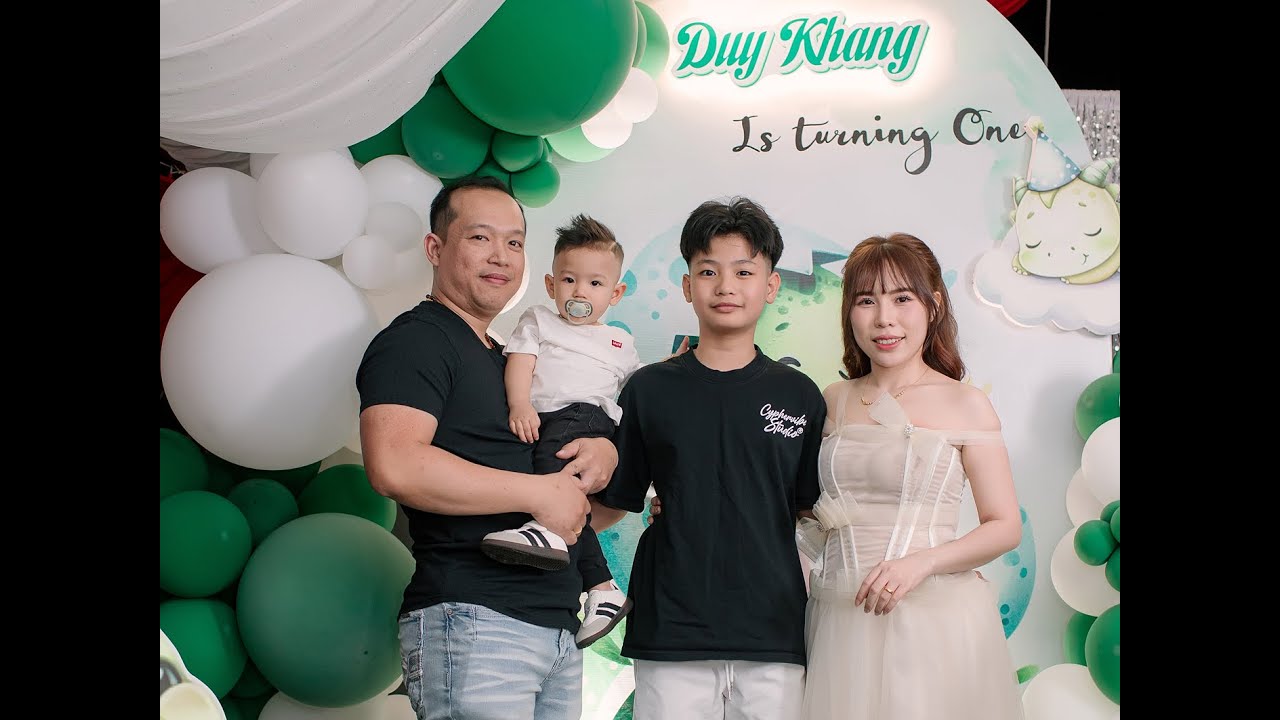 Duy Khang I 1st Birthday  Lion
