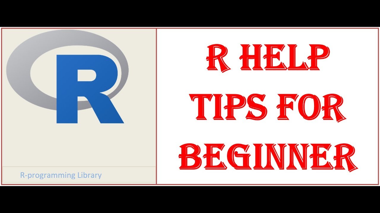 R help tips for beginner || How to get help in R ??
