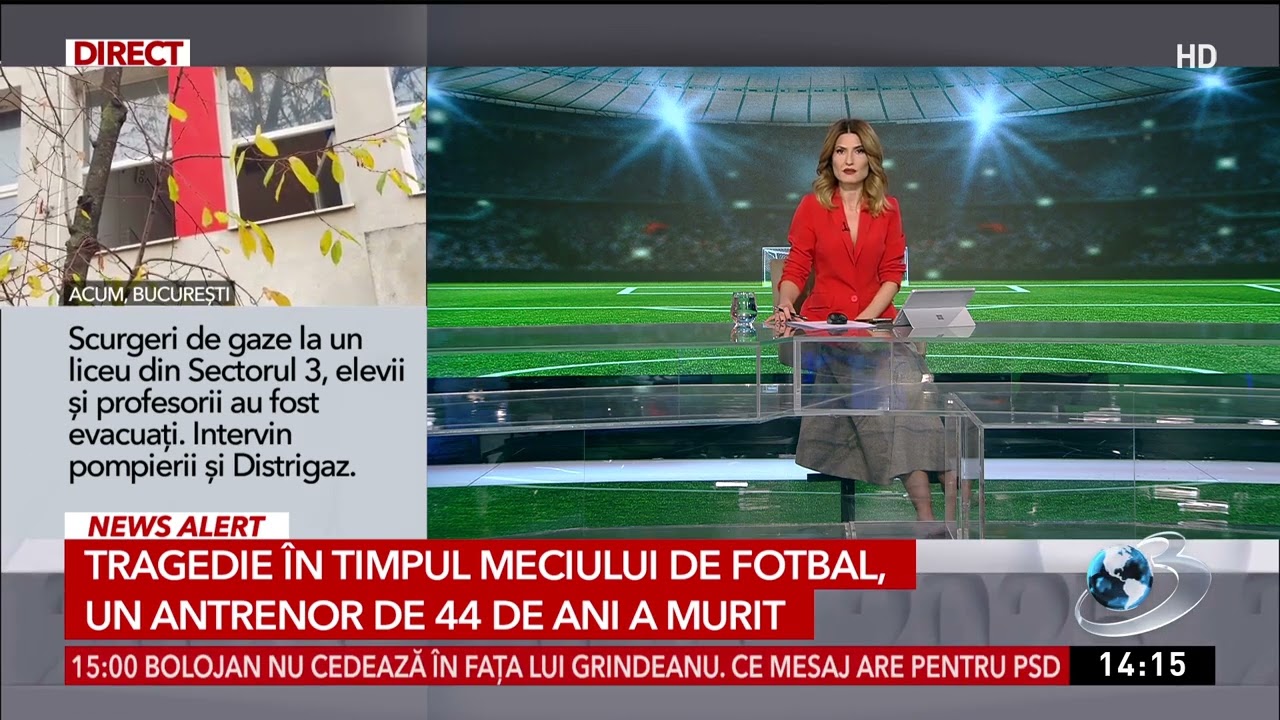 Tragedie &icirc;n timpul meciului de fotbal: un antrenor de 44 de ani a murit
