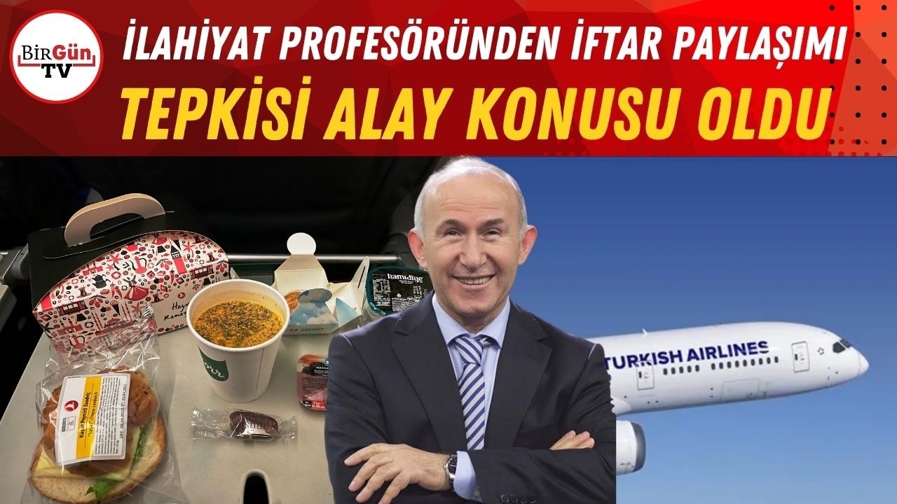 İlahiyat profesöründen akla zarar iftar paylaşımı: Tepkisi alay konusu oldu…