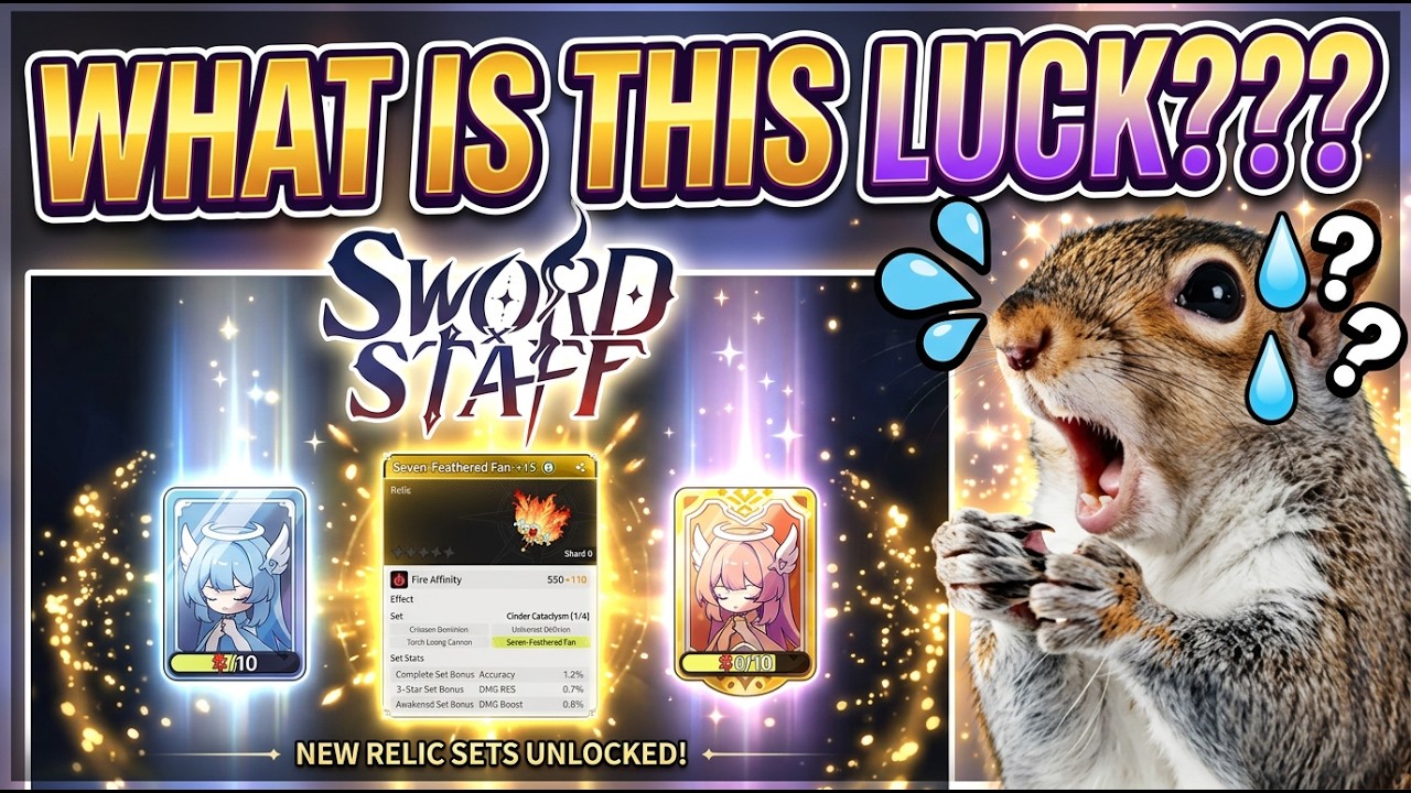 Sword x Staff &mdash; ЧТО ЭТО ЗА УДАЧА С РЕЛИКВИЯМИ???