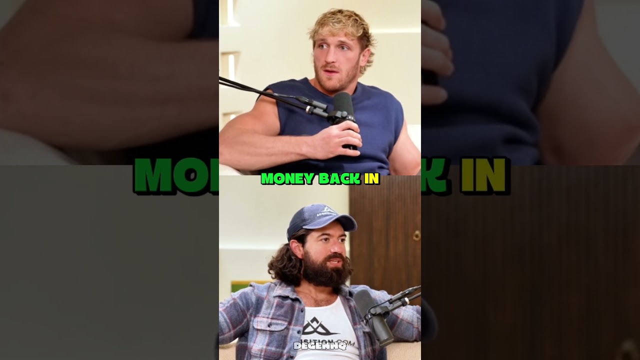 Logan Gets Exposed! 👀😂 #loganpaul #alexhormozi #mikemajlak